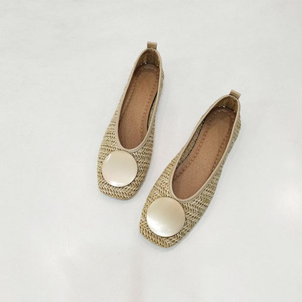 2020 summer breathable woven square toe single shoes female shallow mouth flat soft sole retro style all-match, Black
2020 summer breathable woven square toe single shoes female shallow mouth flat soft sole retro style all-match, Black