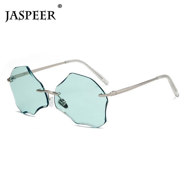 jaspeer new rimless ladies sunglasses flower shape lens women luxury sun glasses men frameless shades uv400 cool eyewear, Blue
jaspeer new rimless ladies sunglasses flower shape lens women luxury sun glasses men frameless shades uv400 cool eyewear, Blue