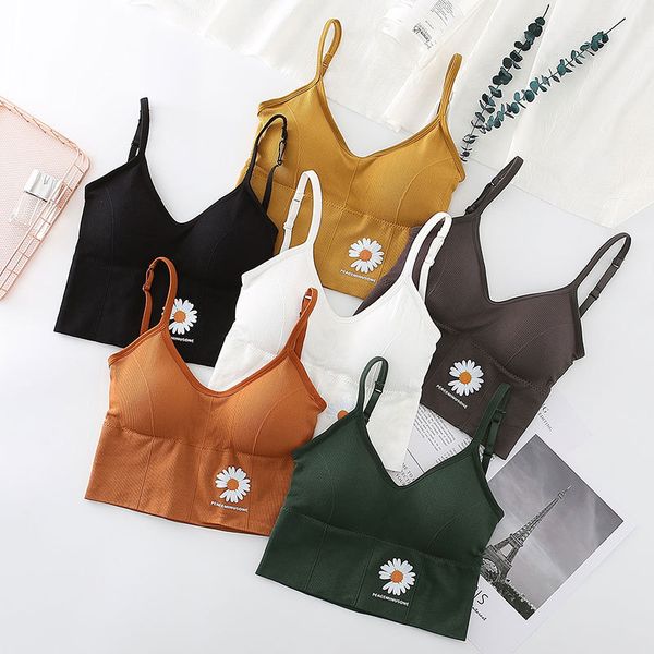 girls bra support cotton women sports bra women gym fitness seamless push up yoga padded sports active wear, White;black
girls bra support cotton women sports bra women gym fitness seamless push up yoga padded sports active wear, White;black