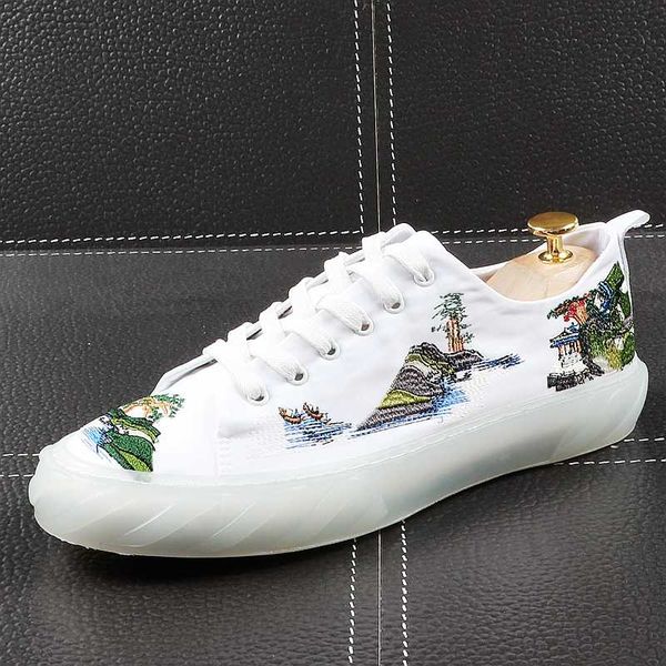 men fashion casual shoes summer leather embroidery chinese style sneakers male breathable youth trending shoes -340, Black
men fashion casual shoes summer leather embroidery chinese style sneakers male breathable youth trending shoes -340, Black