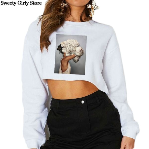 crewneck sweatshirt long sleeve pullovers women graphic hoodies casual streetwear fashion plus size short sudadera mujer, Black
crewneck sweatshirt long sleeve pullovers women graphic hoodies casual streetwear fashion plus size short sudadera mujer, Black