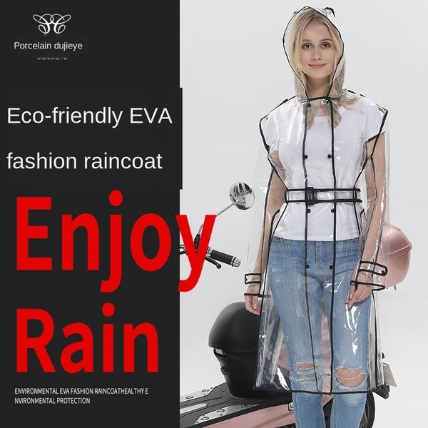 fashion korean eva creative raincoat transparent thickened windbreaker environmental protection edge belt windbreaker raincoat, Red;brown
fashion korean eva creative raincoat transparent thickened windbreaker environmental protection edge belt windbreaker raincoat, Red;brown