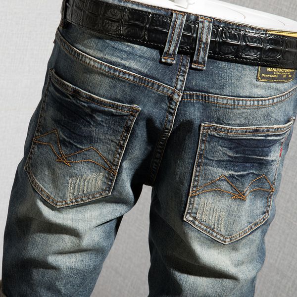 men's jeans 2021 summer stretch short fashion casual slim fit elastic denim shorts male brand clothes, Blue
men's jeans 2021 summer stretch short fashion casual slim fit elastic denim shorts male brand clothes, Blue
