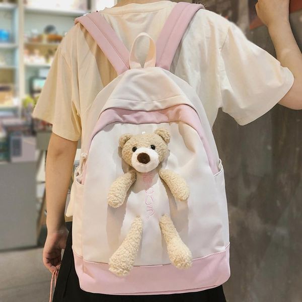 student lady kawaii backpack bear fashion cute school bag girl college book harajuku backpack women nylon new trendy bags female
student lady kawaii backpack bear fashion cute school bag girl college book harajuku backpack women nylon new trendy bags female