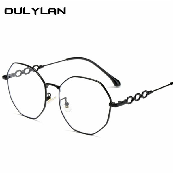 oulylan anti-blue light glasses frame metal women eyeglasses retro design spectacle frame men myopia clear lens computer eyewear, Black
oulylan anti-blue light glasses frame metal women eyeglasses retro design spectacle frame men myopia clear lens computer eyewear, Black