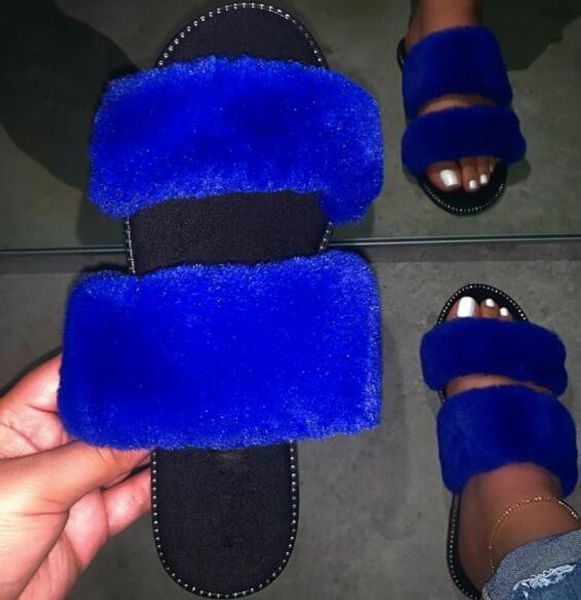 spring /summer 2020 women home furry slippers non-slip durable sandals outdoor wild fashion beach flat flip flop fur 36-43, Black
spring /summer 2020 women home furry slippers non-slip durable sandals outdoor wild fashion beach flat flip flop fur 36-43, Black