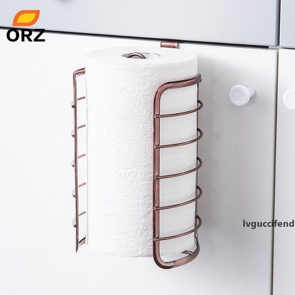 orz rose gold kitchen paper holder cabinet door hook toilet roll paper rack kitchen bathroom accessories home office decoration t200425
orz rose gold kitchen paper holder cabinet door hook toilet roll paper rack kitchen bathroom accessories home office decoration t200425