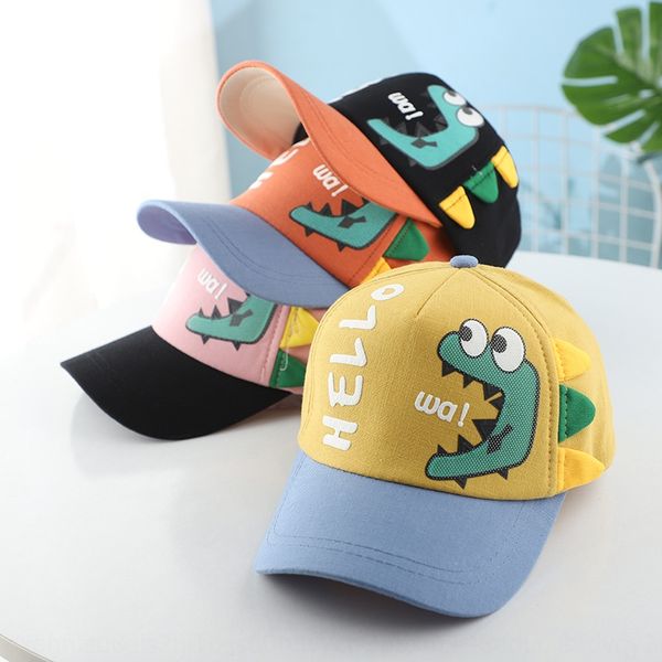 baigu dinosaur children's baseball baseball cap autumn new baby curved brim cute cartoon-shaped cap, Yellow
baigu dinosaur children's baseball baseball cap autumn new baby curved brim cute cartoon-shaped cap, Yellow
