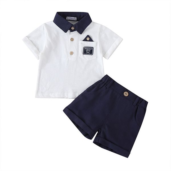fashion boys clothes summer boy suit casual kids school sets cotton children suit, White
fashion boys clothes summer boy suit casual kids school sets cotton children suit, White