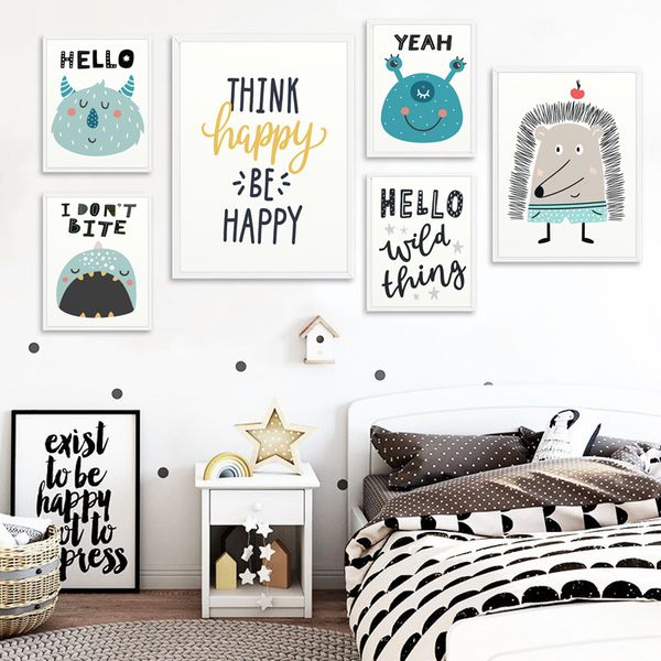 cartoon cute monster nursery wall art canvas painting nordic minimalist posters and prints kid boy bedroom decoration picture
cartoon cute monster nursery wall art canvas painting nordic minimalist posters and prints kid boy bedroom decoration picture