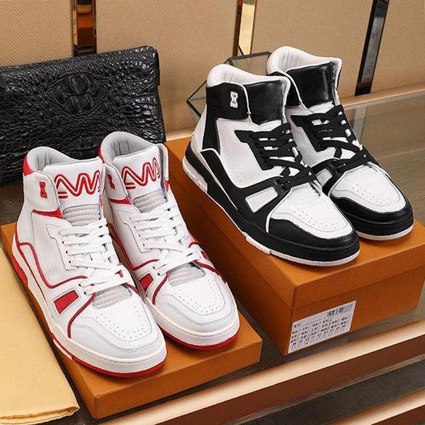trainer sneaker mid -men 's shoes new arrival design autumn and winter breathable casual footwears comfortable lace -up luxury men, Black
trainer sneaker mid -men 's shoes new arrival design autumn and winter breathable casual footwears comfortable lace -up luxury men, Black