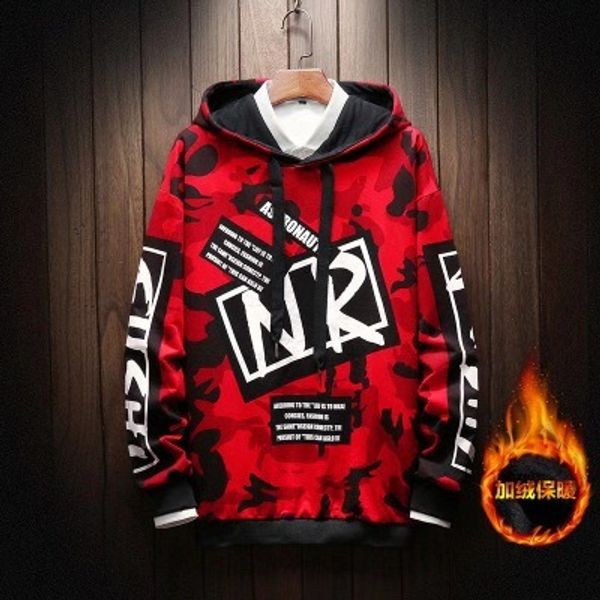 2020 men's new korean version of the trend hundred handsome printed hooded hoodie guard clothes, Black
2020 men's new korean version of the trend hundred handsome printed hooded hoodie guard clothes, Black