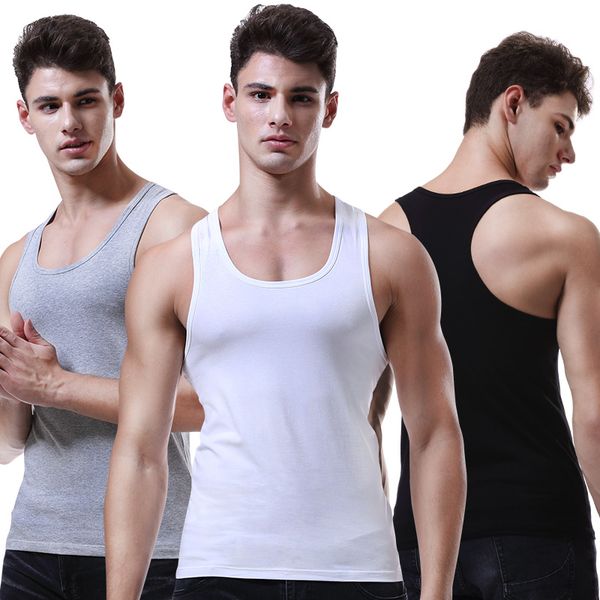 undershirts aomlement brand 2pcs/lot undershirt underwear men cotton solid sleeveless roupas masculinas ropa interior hombre bodysuit, Black;brown
undershirts aomlement brand 2pcs/lot undershirt underwear men cotton solid sleeveless roupas masculinas ropa interior hombre bodysuit, Black;brown