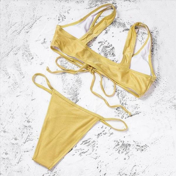 sexy golden бинты бикини push up бикини 2020 горячие продажи проложенный бюстгальтер с низкой талией купальник женский купальник женщины biq, White;black 
sexy golden бинты бикини push up бикини 2020 горячие продажи проложенный бюстгальтер с низкой талией купальник женский купальник женщины biq, White;black