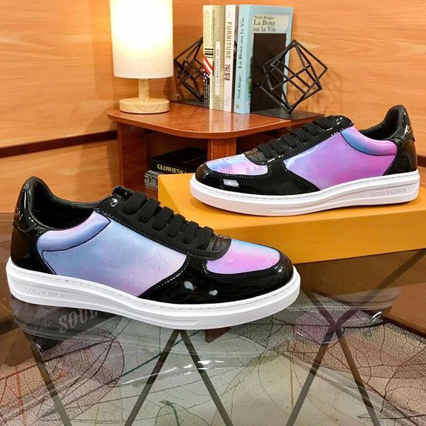 2020o new luxury design leather printed rubber sole sneakers fashion wild mens casual shoes mens banquet shoes size: 38-451, Black
2020o new luxury design leather printed rubber sole sneakers fashion wild mens casual shoes mens banquet shoes size: 38-451, Black