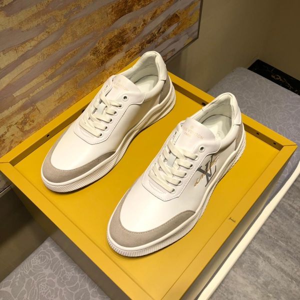 2020k high-end fashion men's printed letter flat low-casual shoes large size leather breathable outdoor sneakers, size: 38-45, Black
2020k high-end fashion men's printed letter flat low-casual shoes large size leather breathable outdoor sneakers, size: 38-45, Black