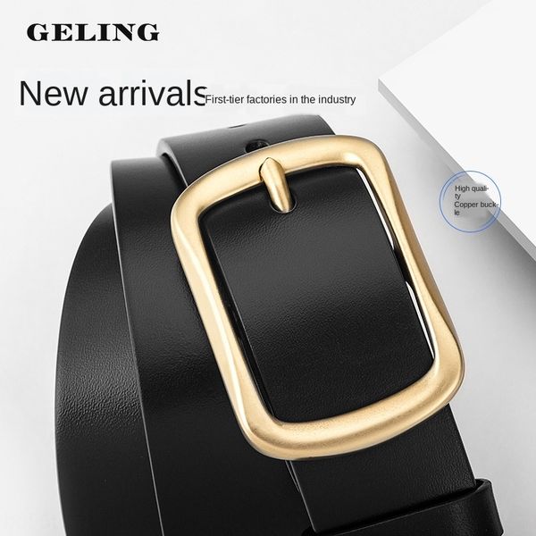 internet classic casual copper buckle men's belt genuine leather business casual denim head layer cowhide belt, Black;brown
internet classic casual copper buckle men's belt genuine leather business casual denim head layer cowhide belt, Black;brown