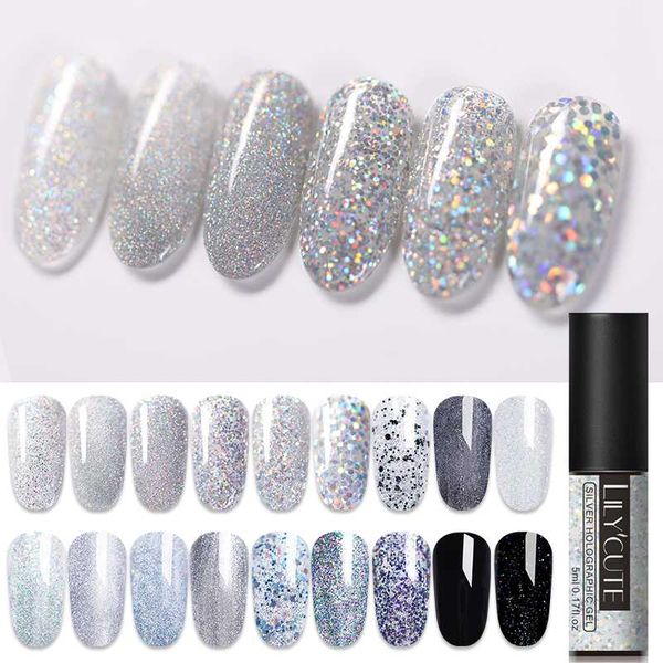 lilycute silver glitter nail gel polish sequins uv gel nail varnish soak off long lasting art polish 5ml, Red;pink
lilycute silver glitter nail gel polish sequins uv gel nail varnish soak off long lasting art polish 5ml, Red;pink