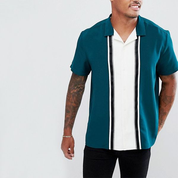 Mens Striped Loose Printed Shirts Slim Fit Summer Beach Fashion Casual Blouse Retro Shirt Men's Breathable Short Sleeve M-3XL Male Tops
Mens Striped Loose Printed Shirts Slim Fit Summer Beach Fashion Casual Blouse Retro Shirt Men's Breathable Short Sleeve M-3XL Male Tops