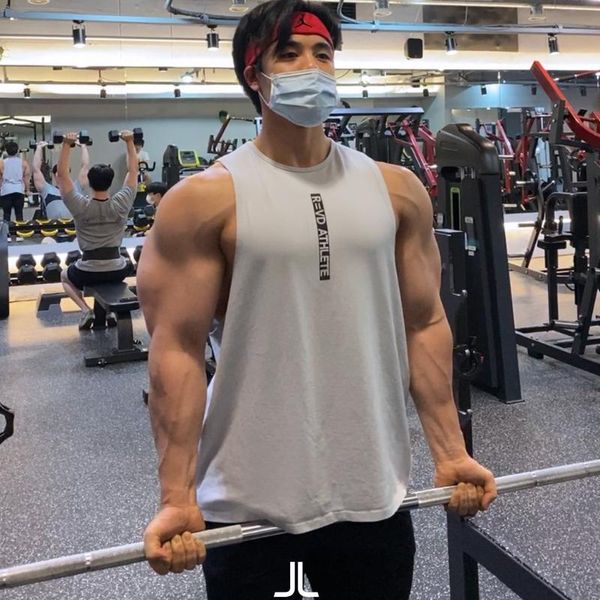 muscle brothers waistcoat men's fitness loose sleeveless t-shirt running sports cotton breathable compression sleeveless, Black;blue
muscle brothers waistcoat men's fitness loose sleeveless t-shirt running sports cotton breathable compression sleeveless, Black;blue