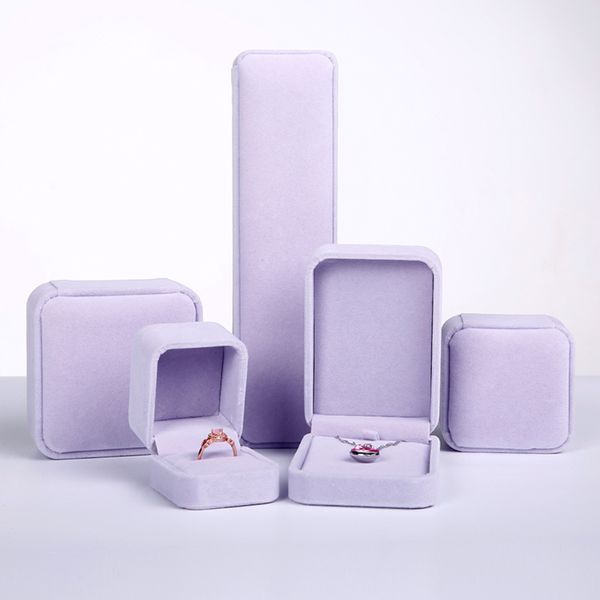gifts purple flannel cosmetic jewelry storage box ring necklace jewelry box case birthday gift display 2018 jewelry packaging wholesale, Black;white
gifts purple flannel cosmetic jewelry storage box ring necklace jewelry box case birthday gift display 2018 jewelry packaging wholesale, Black;white