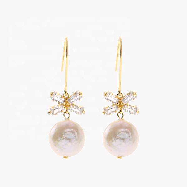 selling gorgeous bow-tie design baroque pearl earrings 925 sterling silver dangle pearl earrings for women presentation 10 pairs per lot, Golden
selling gorgeous bow-tie design baroque pearl earrings 925 sterling silver dangle pearl earrings for women presentation 10 pairs per lot, Golden