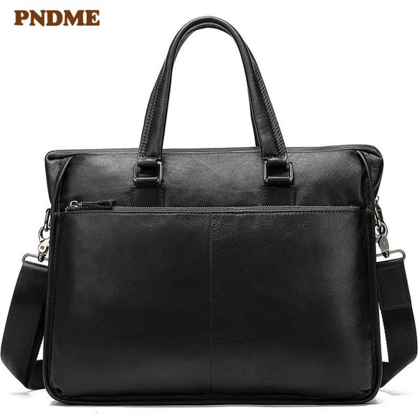casual layer cowhide men's briefcase work lapshoulder messenger bag simple natural genuine leather black handbag satchel
casual layer cowhide men's briefcase work lapshoulder messenger bag simple natural genuine leather black handbag satchel