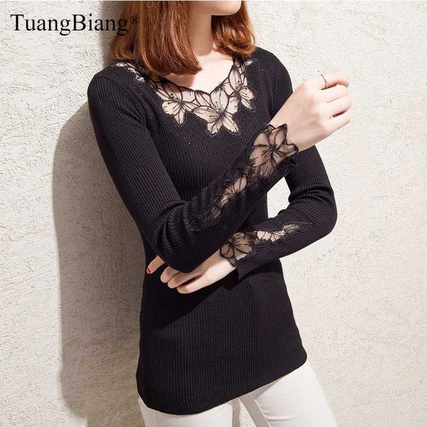 women's sweaters 2021 lady lace o-neck elegant diamonds elastic winter basic women hollow out pullovers knitted long sleeve jumpers, White;black
women's sweaters 2021 lady lace o-neck elegant diamonds elastic winter basic women hollow out pullovers knitted long sleeve jumpers, White;black