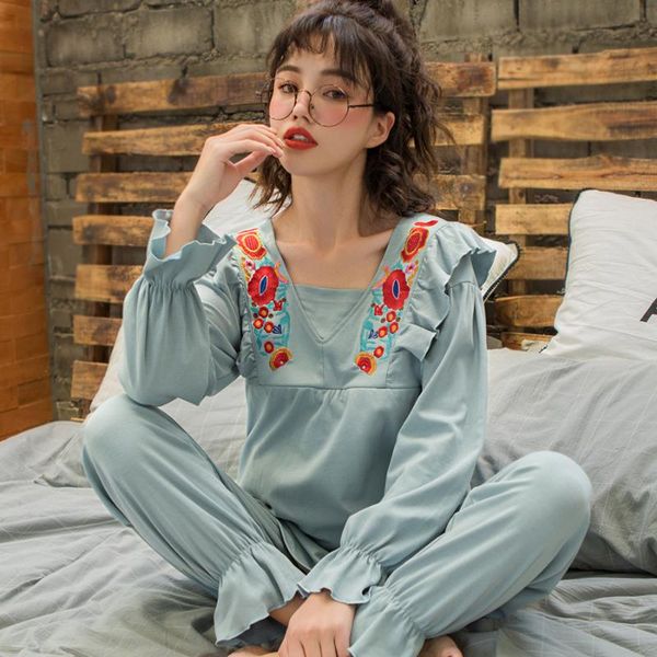 maternity ppajamas pregnant pyjama nursing clothes fashion blue embroidery cotton breastfeeding nursing nightwear homewear a210, White
maternity ppajamas pregnant pyjama nursing clothes fashion blue embroidery cotton breastfeeding nursing nightwear homewear a210, White