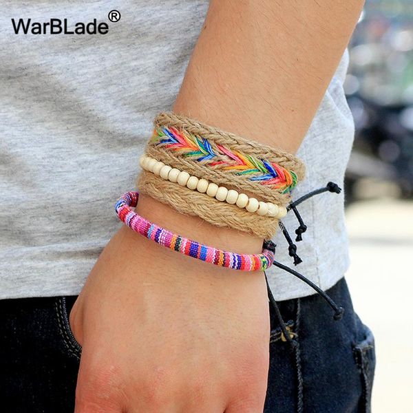 charm bracelets warblade 2021 vintage rope braided women wood beads bracelet bangle punk wrap wristband for men jewelry, Golden;silver
charm bracelets warblade 2021 vintage rope braided women wood beads bracelet bangle punk wrap wristband for men jewelry, Golden;silver