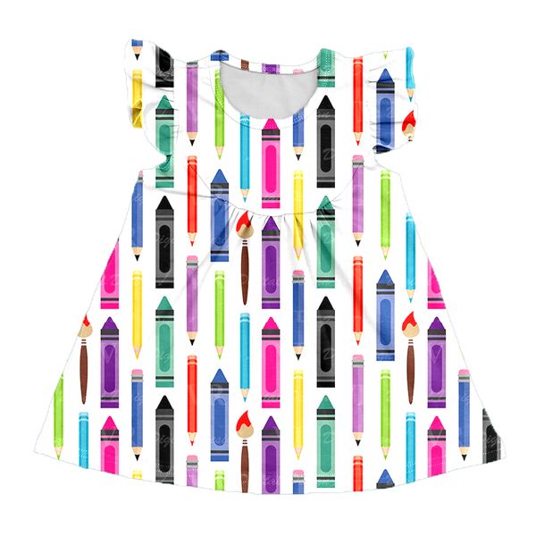 2020 new children summer dress baby girl dress girl back to school print pattern children boutique school days girls, Red;yellow
2020 new children summer dress baby girl dress girl back to school print pattern children boutique school days girls, Red;yellow