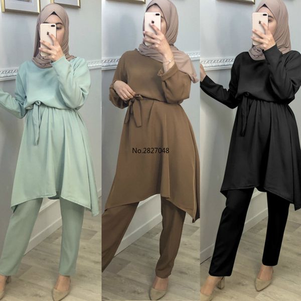 fashion fresh simple elegant lace-up women muslim sets middle eastern dress suit abaya dubai arabic dress long sleeve pants, Red
fashion fresh simple elegant lace-up women muslim sets middle eastern dress suit abaya dubai arabic dress long sleeve pants, Red