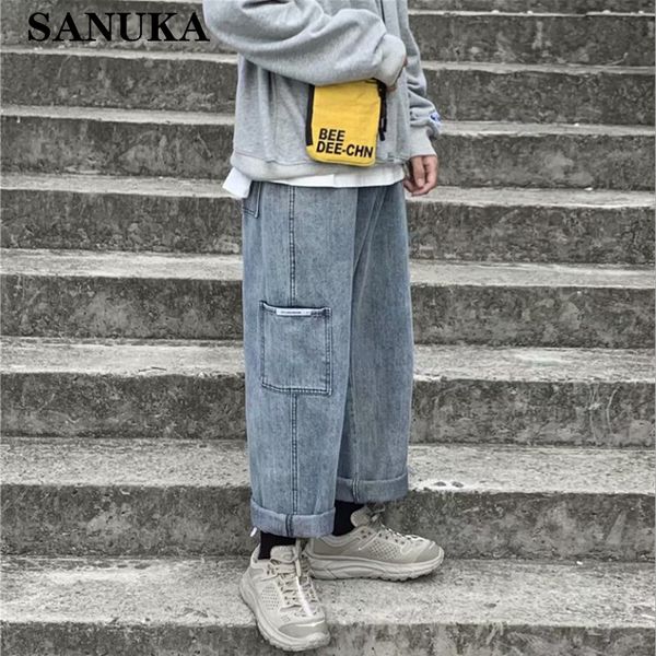 men's jeans 2021 four seasons loose straight men streetwear wide leg blue harem pants denim korean fashions black
men's jeans 2021 four seasons loose straight men streetwear wide leg blue harem pants denim korean fashions black