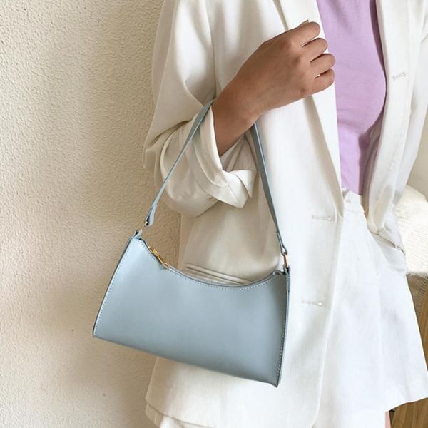 fashion summer womens baguette shape bag luxury leather handbags soild color zipper women's bag ladies shoulder bags sac femme
fashion summer womens baguette shape bag luxury leather handbags soild color zipper women's bag ladies shoulder bags sac femme