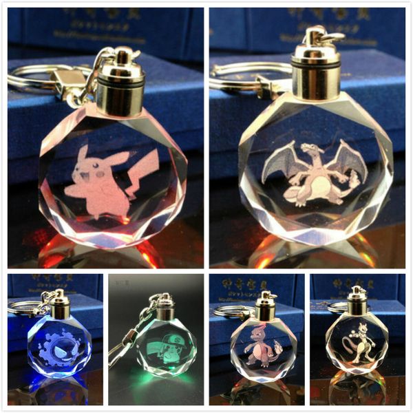 charizard mewtwo happy pet crystal keychain led light pendant key ring trinkets charms ornaments cosplay props accessories, Silver
charizard mewtwo happy pet crystal keychain led light pendant key ring trinkets charms ornaments cosplay props accessories, Silver