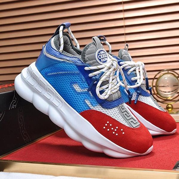 new arrival mens shoes outdoor walking comfortable luxury designer sneakers lace -up low casual men shoes chain reaction sneakers, Black
new arrival mens shoes outdoor walking comfortable luxury designer sneakers lace -up low casual men shoes chain reaction sneakers, Black