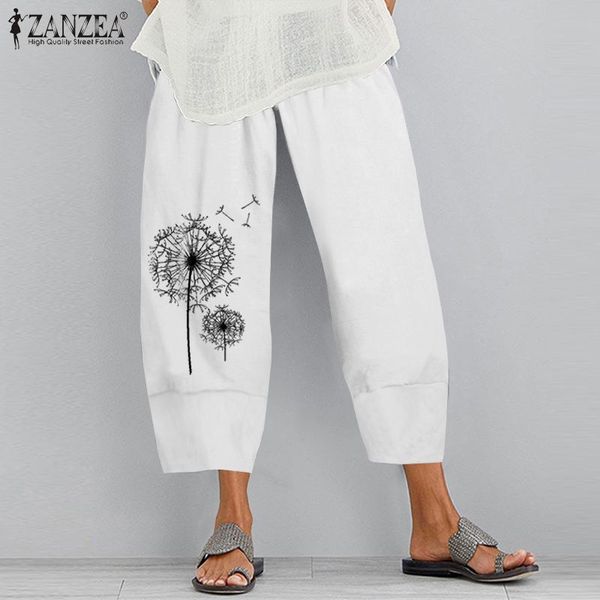 zanzea vintage women trousers autumn printed cotton linen harem pants casual elastic plus size palazzo waist wide leg pantalon, Black;white
zanzea vintage women trousers autumn printed cotton linen harem pants casual elastic plus size palazzo waist wide leg pantalon, Black;white