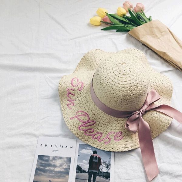 women's new straw summer korean fashion literary all-match sun fashionable seaside travel straw hat sun-proof beach hat, Blue;gray
women's new straw summer korean fashion literary all-match sun fashionable seaside travel straw hat sun-proof beach hat, Blue;gray