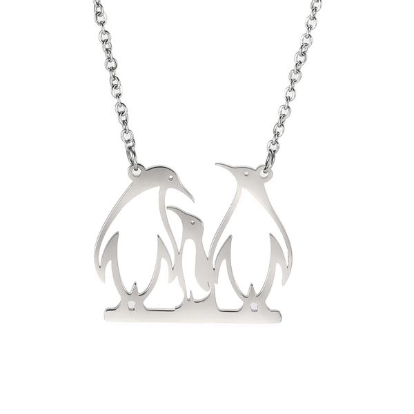 skyrim fashion lovely cute penguin animal pendant necklace stainless steel adjustable choker chain necklaces jewelry kids women, Silver
skyrim fashion lovely cute penguin animal pendant necklace stainless steel adjustable choker chain necklaces jewelry kids women, Silver