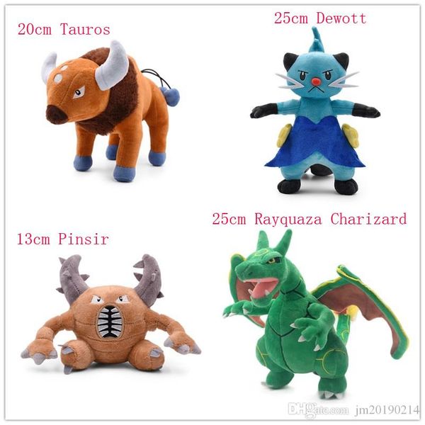 new toy 13cm pinsir 25cm rayquaza charizard 20cm tauros 25cm dewott soft doll plush toy for kids christmas halloween gifts
new toy 13cm pinsir 25cm rayquaza charizard 20cm tauros 25cm dewott soft doll plush toy for kids christmas halloween gifts