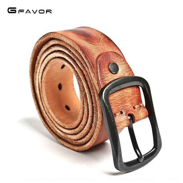 source point steel buckle men's leather needle buckle head layer cowhide belt new widened belt, Black;brown
source point steel buckle men's leather needle buckle head layer cowhide belt new widened belt, Black;brown