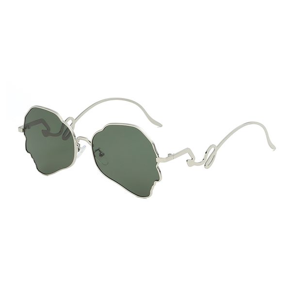 irregular brand design women sunglasses alloy frame daily matching plastic material lenses 1657 uv400 protection eyewear, White;black
irregular brand design women sunglasses alloy frame daily matching plastic material lenses 1657 uv400 protection eyewear, White;black
