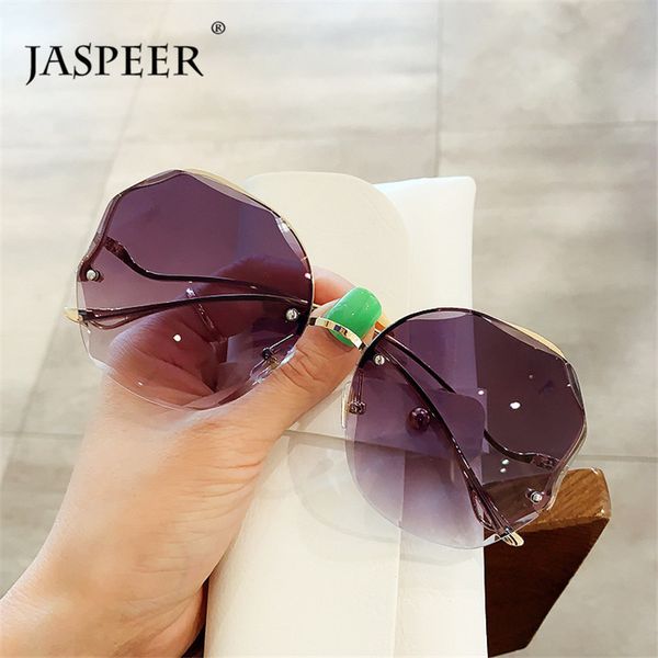 for jaspeer sunglasses cutting lens women 2020 new brand round gradient elegant sun glasses female chic bend shades black brown ch01, Blue
for jaspeer sunglasses cutting lens women 2020 new brand round gradient elegant sun glasses female chic bend shades black brown ch01, Blue