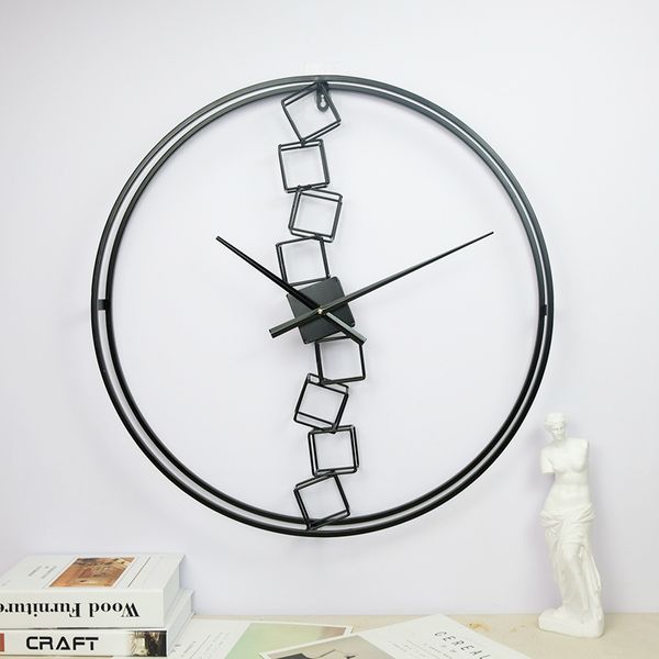 fashion simple decorative clock home living room wall clock creative nordic style light luxury metal decorative wall clock
fashion simple decorative clock home living room wall clock creative nordic style light luxury metal decorative wall clock