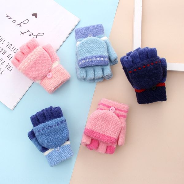 children's half- warm gloves and winter non- knitted half- leakage finger warm open finger student writing gloves, White
children's half- warm gloves and winter non- knitted half- leakage finger warm open finger student writing gloves, White
