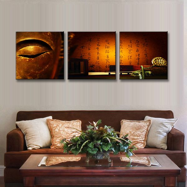 3 pcs/set abstract water lilies and sutra brown wall art still life buddha eyes painting on canvas unframed for office decor
3 pcs/set abstract water lilies and sutra brown wall art still life buddha eyes painting on canvas unframed for office decor