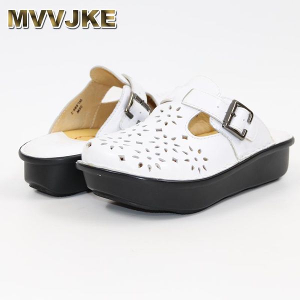 mvvjke new bovine bottom thick hollow shoes leisure slippers comfortable women's shoes, Black
mvvjke new bovine bottom thick hollow shoes leisure slippers comfortable women's shoes, Black