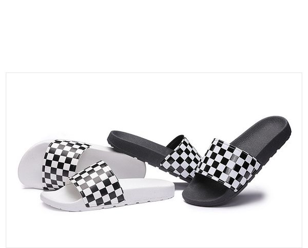 epher mens slide sandals checkered print casual slide flip flops beach sandals, Black
epher mens slide sandals checkered print casual slide flip flops beach sandals, Black