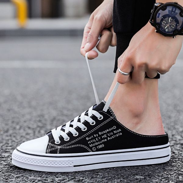 men's casual sneakers leather running shoes fashion lace up business casual shoes classic canvas half drag heelless canvas
men's casual sneakers leather running shoes fashion lace up business casual shoes classic canvas half drag heelless canvas