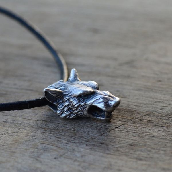 античная viking волчья голова мода подвеска серебро цвет ожерелье урожай животных мужчины женщины jewelry подарок на день рождения, Silver
античная viking волчья голова мода подвеска серебро цвет ожерелье урожай животных мужчины женщины jewelry подарок на день рождения, Silver